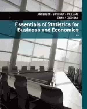 Image of essentials of statistics for business and economics