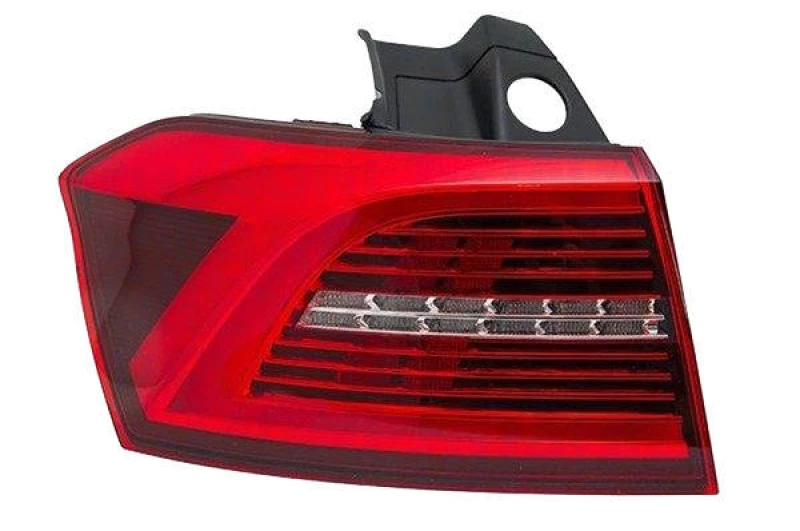 Image of MAGNETI MARELLI 714081440701 Rear light Outer section, Left, with bulbs Combination Rearlight (391)