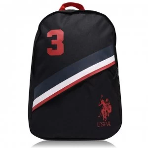 image of US Polo Assn Polo Assn No. 3 Backpack - Black