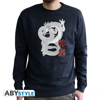 Image of Dragon Ball - Shenron Large Sweatshirt - Navy