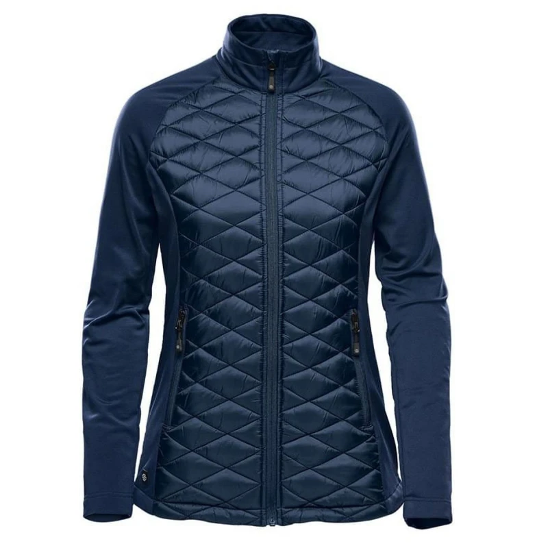 Image of Stormtech Mens Boulder Thermal Soft Shell Jacket in Indigo Size: XS Indigo Male XS