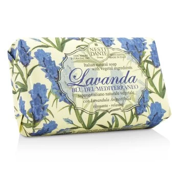 image of Nesti DanteLavanda Natural Soap - Blu Del Mediterraneo - Relaxing 150g/5.29oz