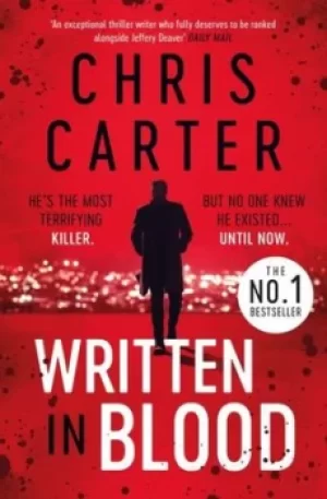 Image of Written in blood by Chris Carter