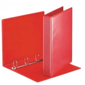 Image of Esselte Essentials Pres Binder A4 30mm 4 D-Ring Red PK10
