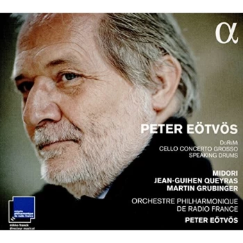 image of Midori (Violine) - Peter E&ouml;tv&ouml;s: DoReMi/Cello Concerto Grosso/Speaking Drums CD