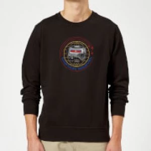 Image of Captain Marvel Pager Sweatshirt - Black - S