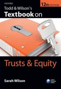 Image of Todd and Wilsons Textbook on Trusts and Equity by Sarah Wilson Book