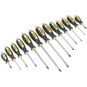 image of Siegen 13 Piece Hammer Through Screwdriver Set