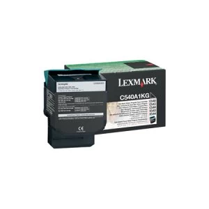 image of Lexmark C540 Black Laser Toner Ink Cartridge