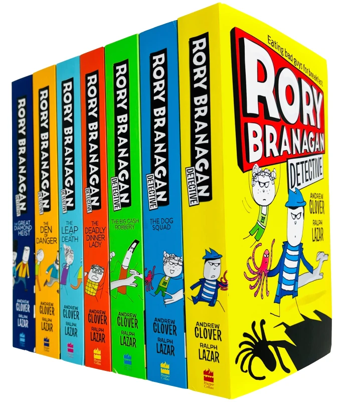 Image of Rory Branagan Detective Series Books 1 - 7 Collection Set by Andrew Clover Andrew Clover Books