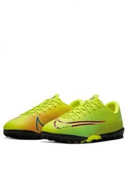 image of Nike Junior Mercurial Vapor 6 Academy Astro Turf Football Boots, Yellow, Size 11