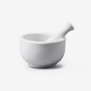 image of Porcelain Mortar & Pestle 7cm