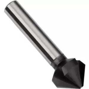 Image of G506 12.40MM HSS TiAlN 3FL 90DEGCSK Tri-Flat Shank DIN 335C