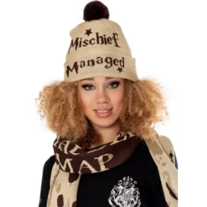 Image of Marauders Map Harry Potter Beanie One Size