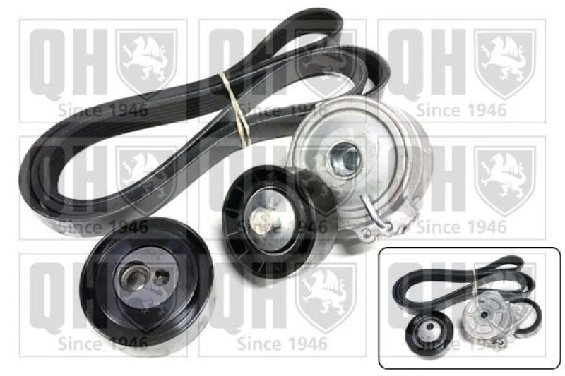 Image of QUINTON HAZELL V-Ribbed Belt Set QUINTON HAZELL QDK58
