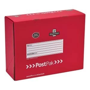 image of Postpak Red Mailing Box Large Parcel Box Pack of 15 9914826