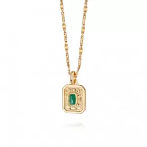 Image of May Birthstone 18ct Gold Plated Necklace BS05_GP