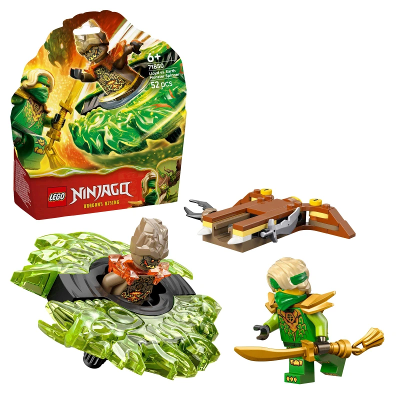 Image of Lego Ninjago 71850 Lloyd vs Earth Monster Spinner