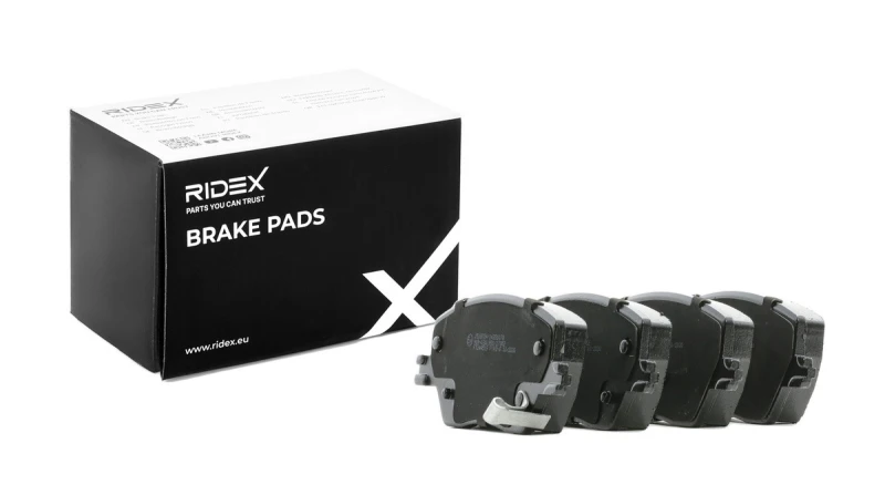 Image of Brake pad set RIDEX 402B1327