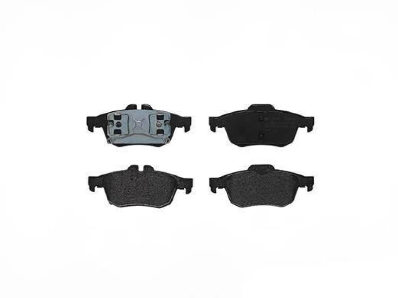 Image of BREMBO P 68 057 Brake pad set PRIME LINE excl. wear warning contact, without accessories, with anti-squeak plate Brake Pad Set,disc brake (402)