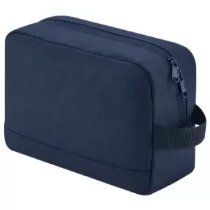 image of Bagbase Essentials Recycled Toiletry Bag (One Size) (Navy)