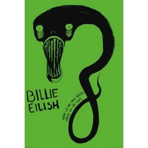 Image of Billie Eilish Ghoul Maxi Poster