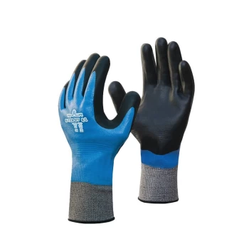 image of S-TEX 377 Nitrile Foam Coated Cut D Gloves - Size 9/XL