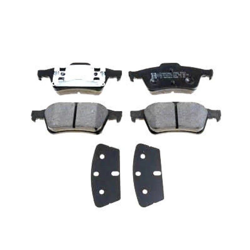 Image of ZIMMERMANN 23482.165.1 Brake pad set Rear Axle, prepared for wear warning indicator, Photo corresponds to scope of supply Brake Pad Set,disc brake (4