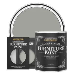 image of Rust-Oleum Gloss Furniture & Trim Paint - TEA LEAF - 750ml