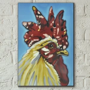 Image of Funky Chicken Wall Tile By Sam Fenner
