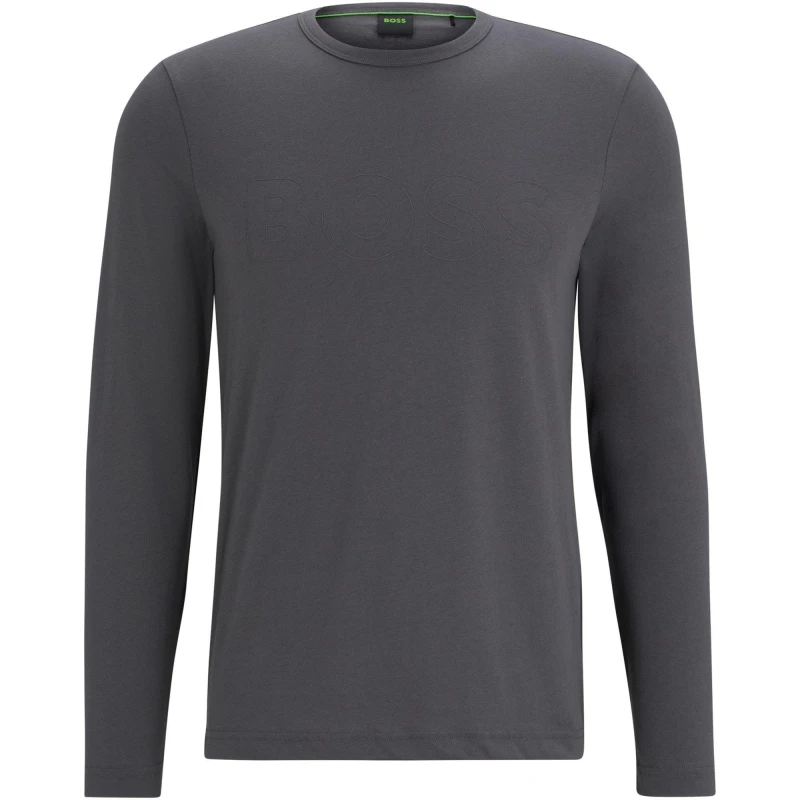 Image of Boss Mens Short Sleeve Polo Shirt Grey male S