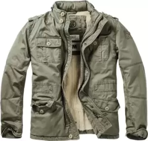 Image of Brandit Britannia Winter Jacket, green, Size 3XL, green, Size 3XL
