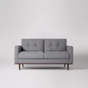 image of Swoon Berlin Smart Wool 2 Seater Sofa - 2 Seater - Pepper