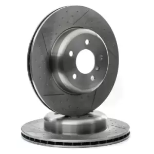 Image of RIDEX Brake disc BMW 82B1435 34206797600 Brake rotor,Brake discs,Brake rotors
