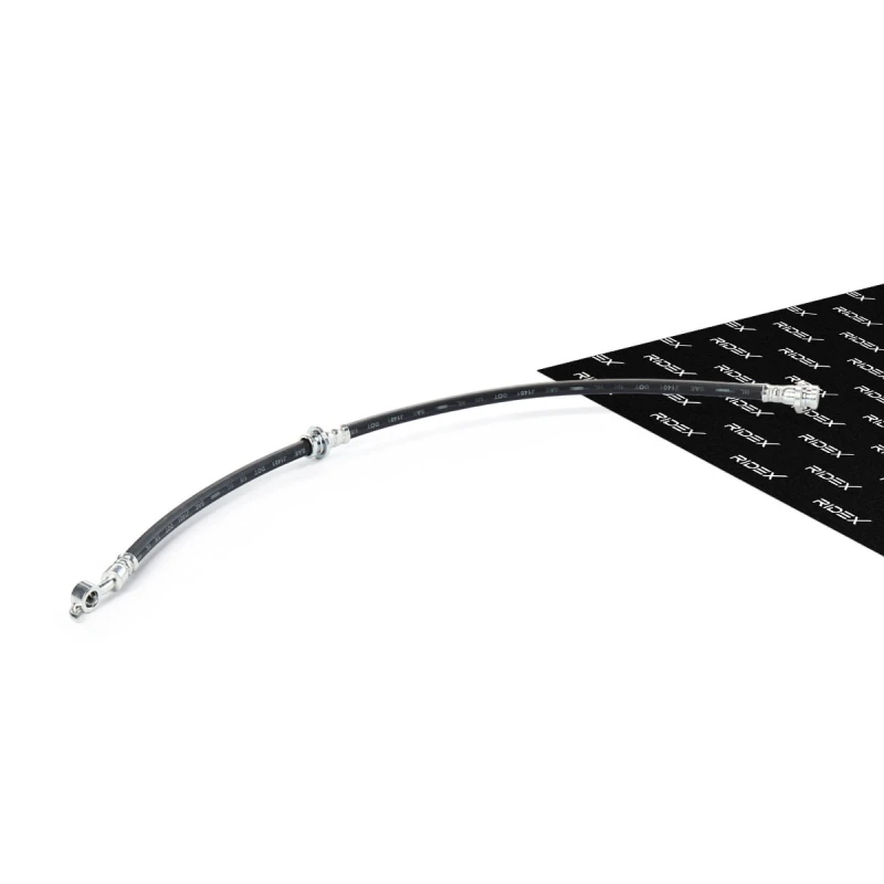 Image of RIDEX 83B1600 Brake Hose Front Axle Right Brake Hose (83)