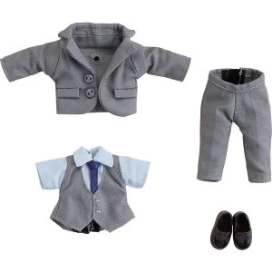 Image of Original Character Parts for Nendoroid Doll Figures Outfit Set (Suit - Grey)