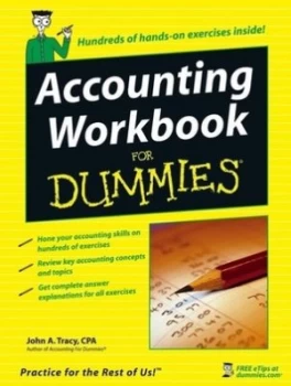 Image of Accounting Workbook for Dummies by John A. Tracy Paperback