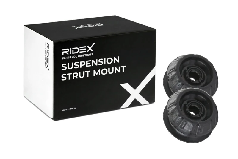 Image of RIDEX 1180S1102 Top strut mount Front Axle, with rolling bearing Suspension Strut Support Bearing (1180)