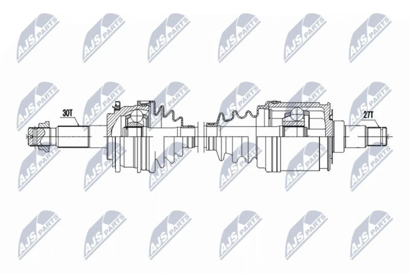 Image of NTY Drive shaft NTY NPW-TY-199