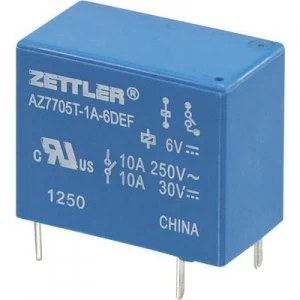 Image of PCB relays 9 Vdc 5 A 1 maker Zettler Electronics A