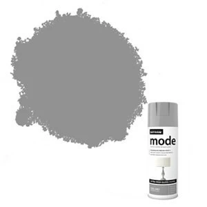 Image of Rust-Oleum Mode Steel grey Gloss Multi-surface Spray Paint 400ml
