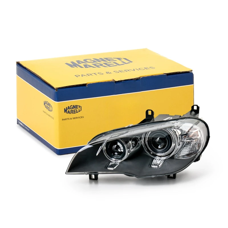Image of MAGNETI MARELLI 710815030019 Headlights D1S, Left, without glow discharge lamp, Bi-Xenon Headlight (259)