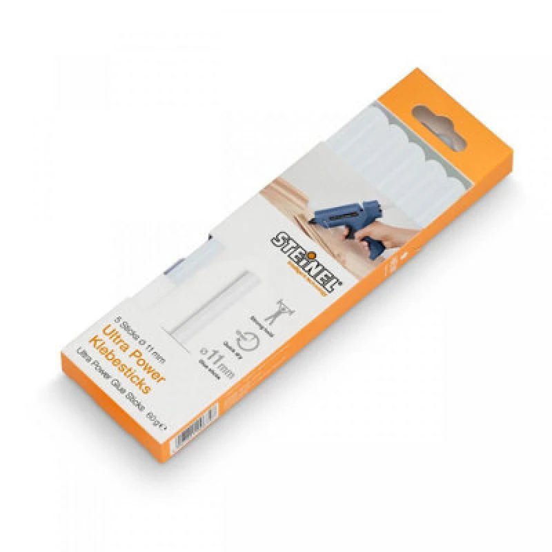 Image of Steinel Ultra Power Glue Sticks 11mm 120mm Pack of 5