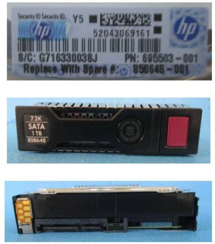 Image of HPE *Non Cancellable/Non Returnable (NCNR)* DRV HDD 1TB 6G 7.2K LFF SA