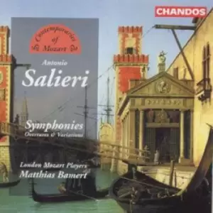 image of Antonio Salieri - Symphonies, Overtures and variations - Antonio Salieri CD Album - Used