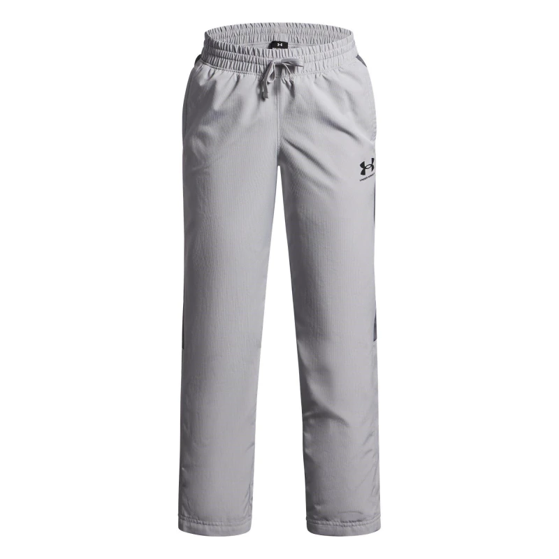 Image of Under Armour Kids Rival Fleece Closed Hem Joggers Mod Gray male 7-8 (S)