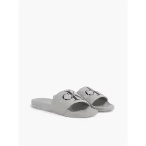 Image of Calvin Klein Jeans Monogram Slide - Grey