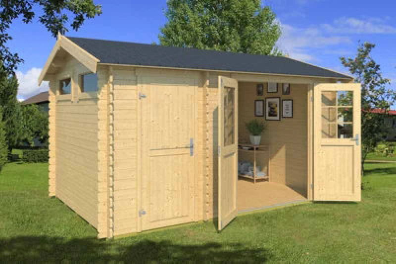 Image of Lasita Maja Lasita Osland William 250 With Side Store - 3.8M X 2.5M - Summer House Two Rooms