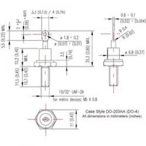 image of Vishay 12F10 Diode