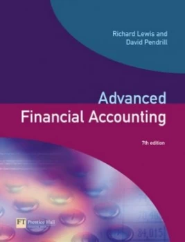 Image of Advanced Financial Accounting by Richard Lewis Book